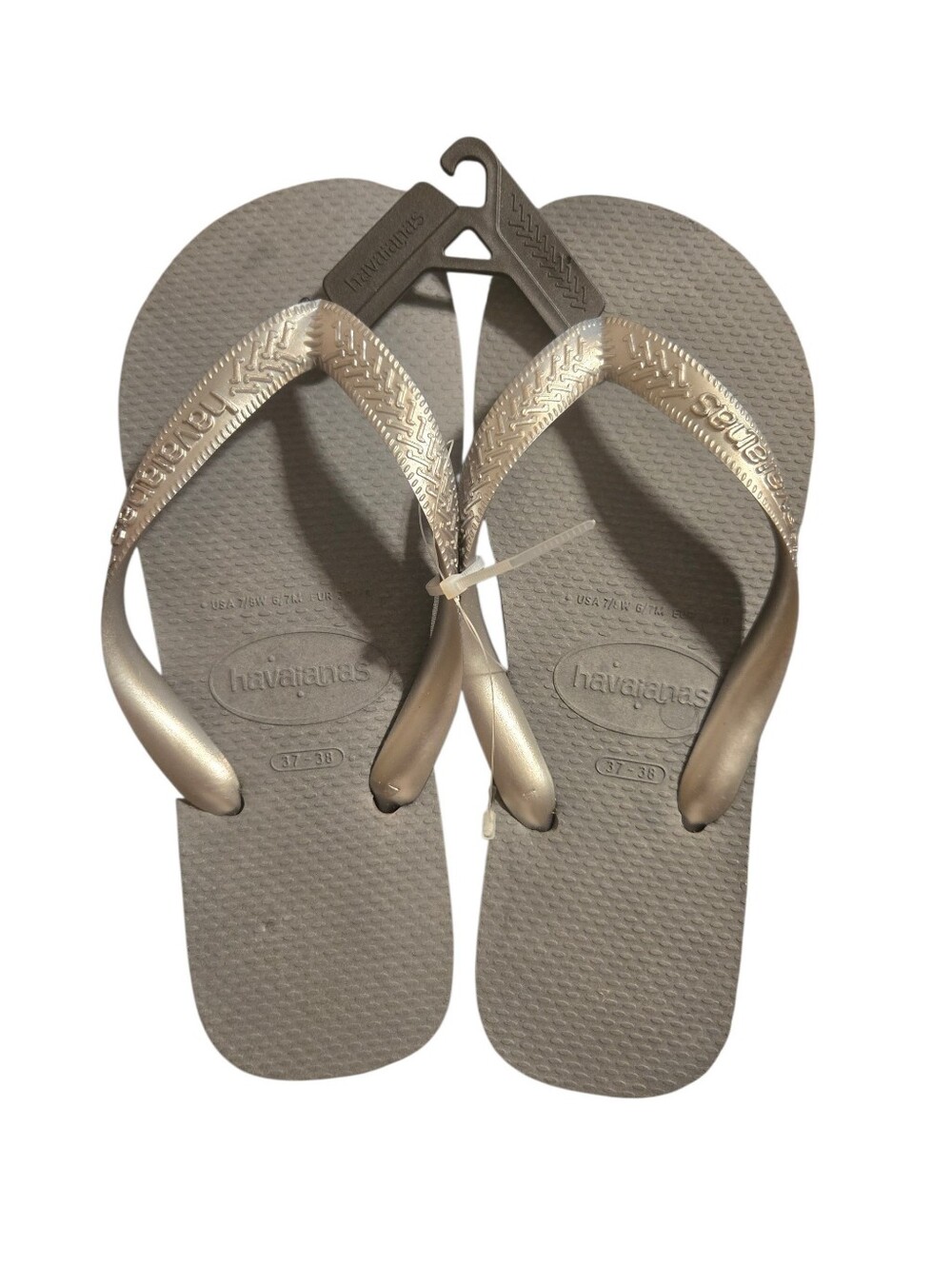 Havaianas Top Logo Pop Up Flip-Flops Unissex Women 7/8 and Men 6/7 NWT